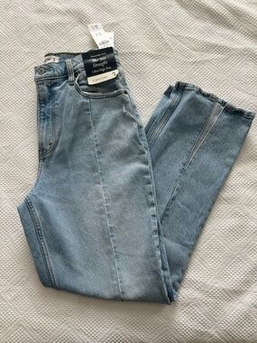 Light Wash High Rise Curve Love  Straight Jeans